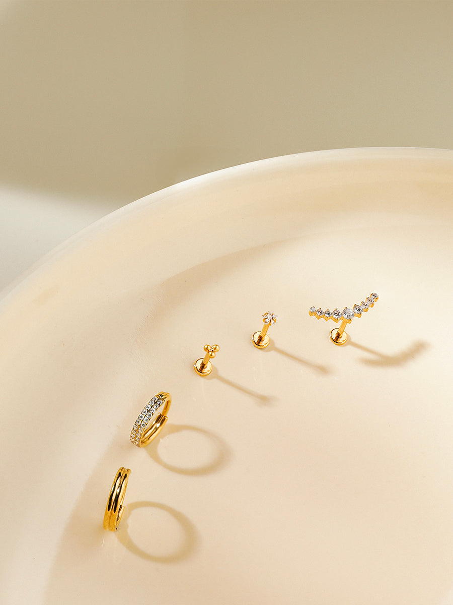 Eternity Double Hoop