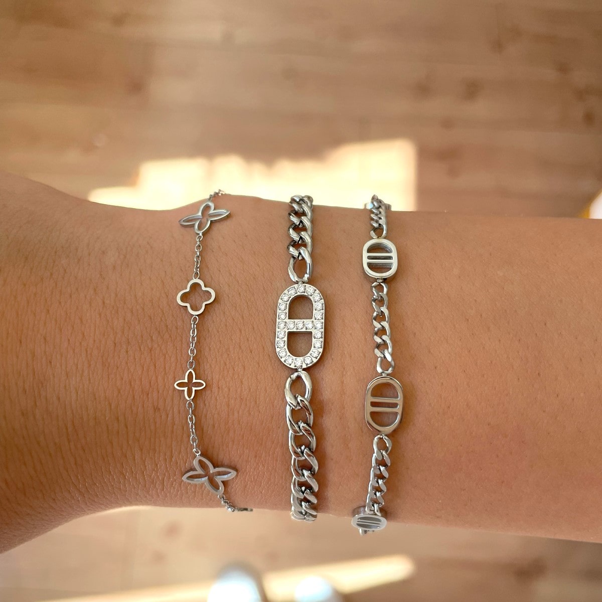 Fancy Clover Armband