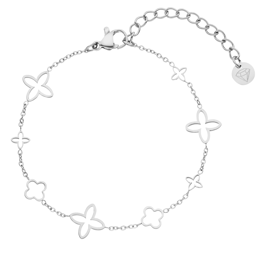 Fancy Clover Fußkette
