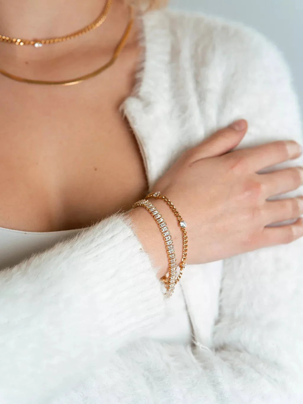 Full Shine Armband Gold