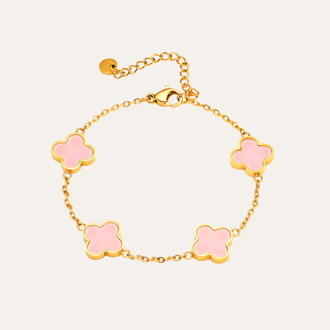 Baby Pink Clover Armband