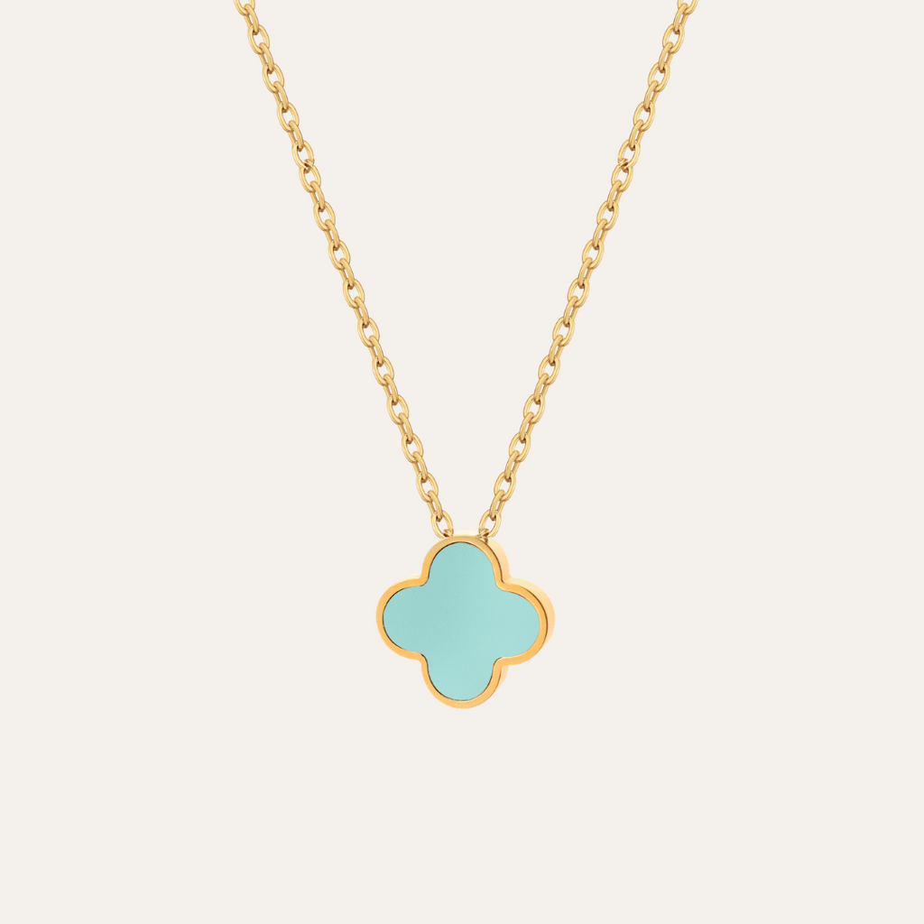 Türkis Clover Kette