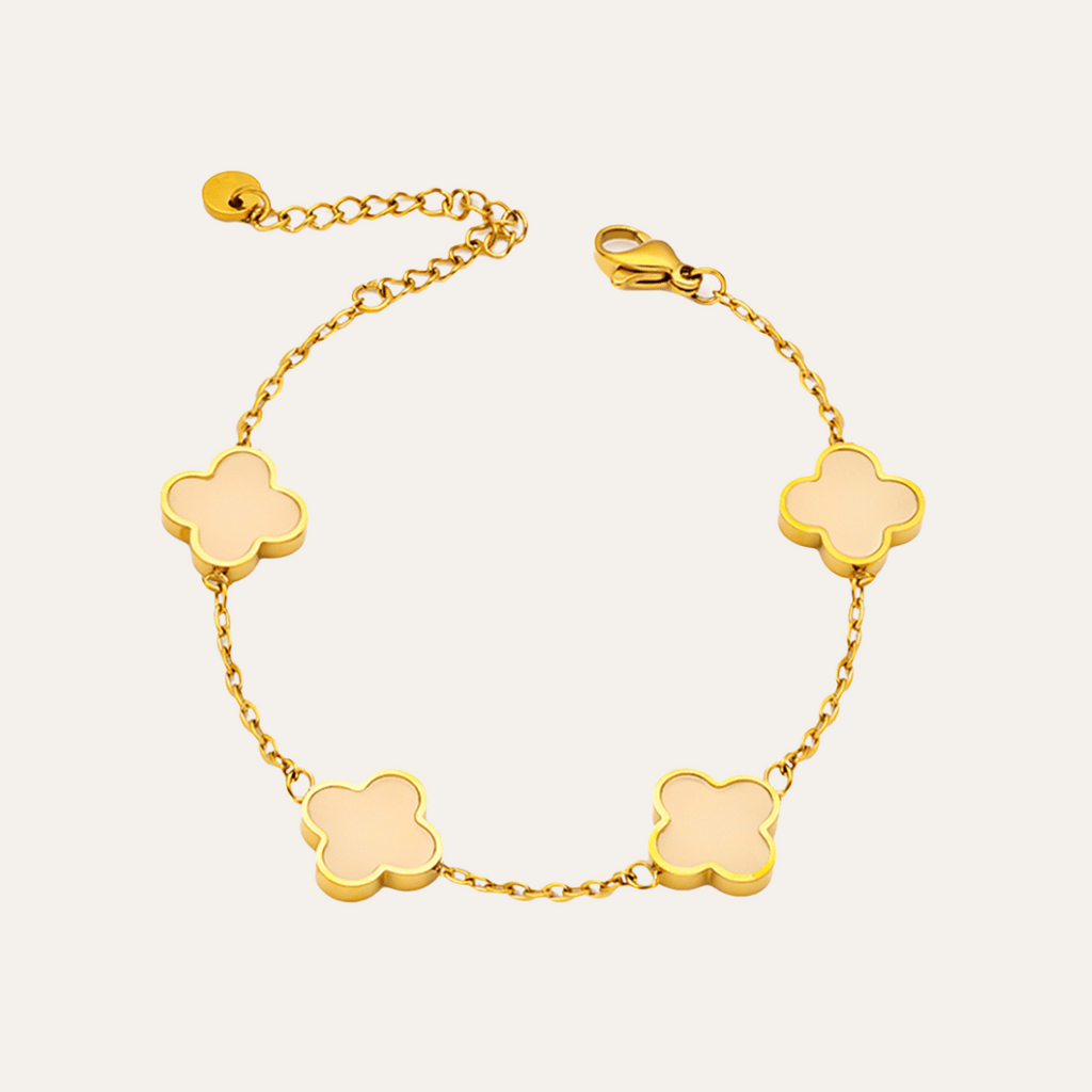 Beige Armband