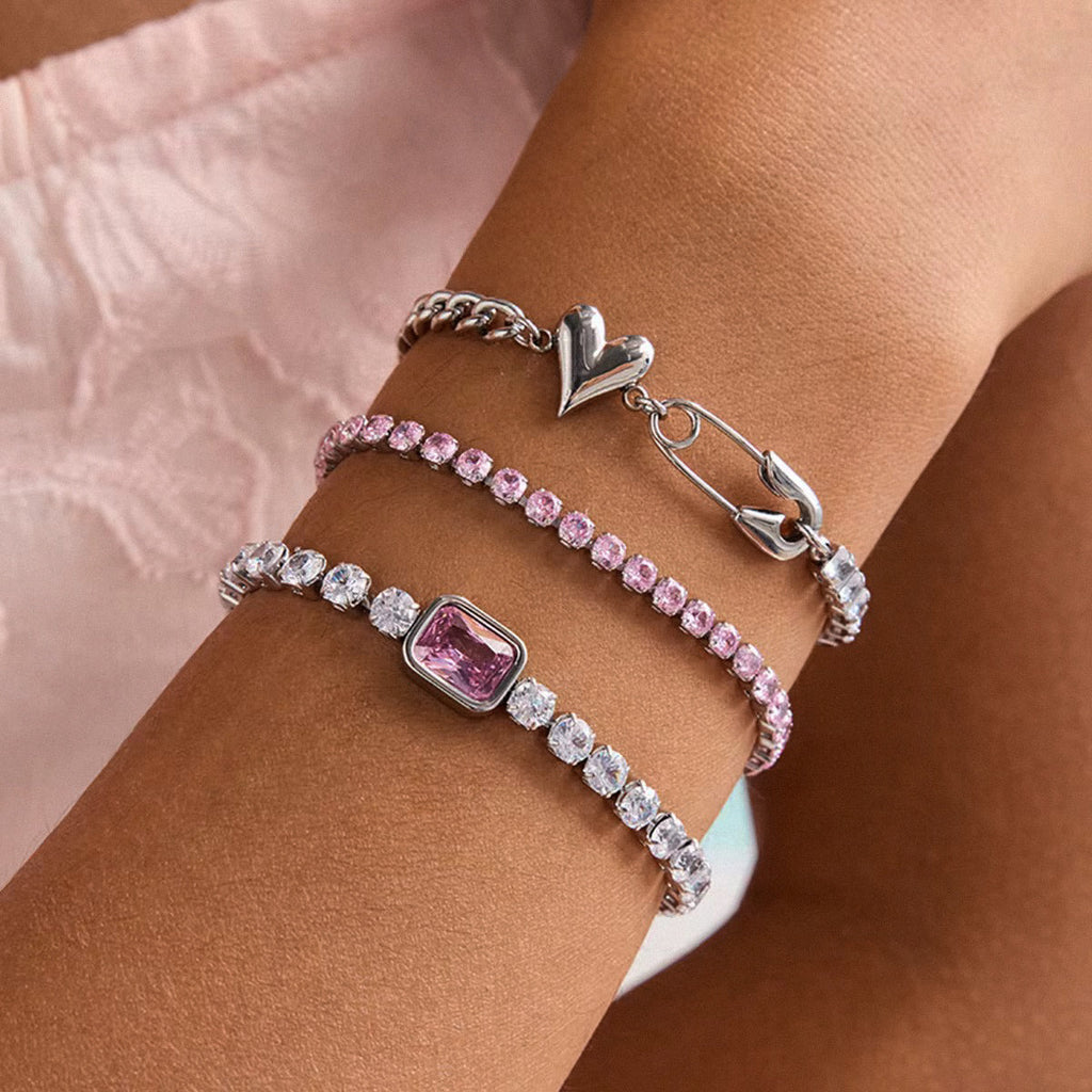 Kristall Tennisarmband