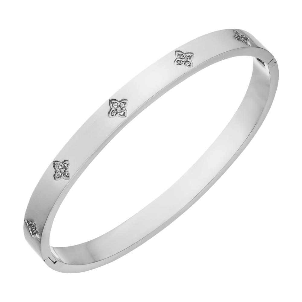 Clover Stone Armreif