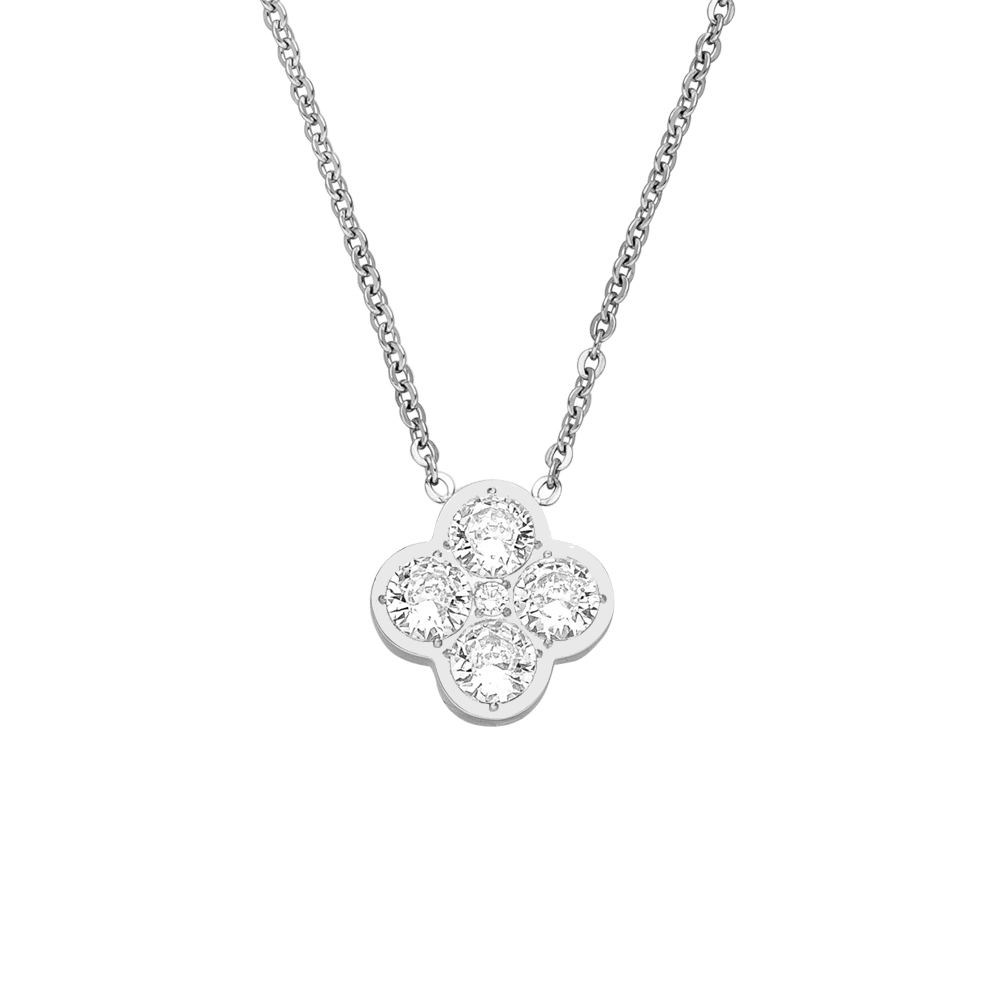 Crystal Clover Kette