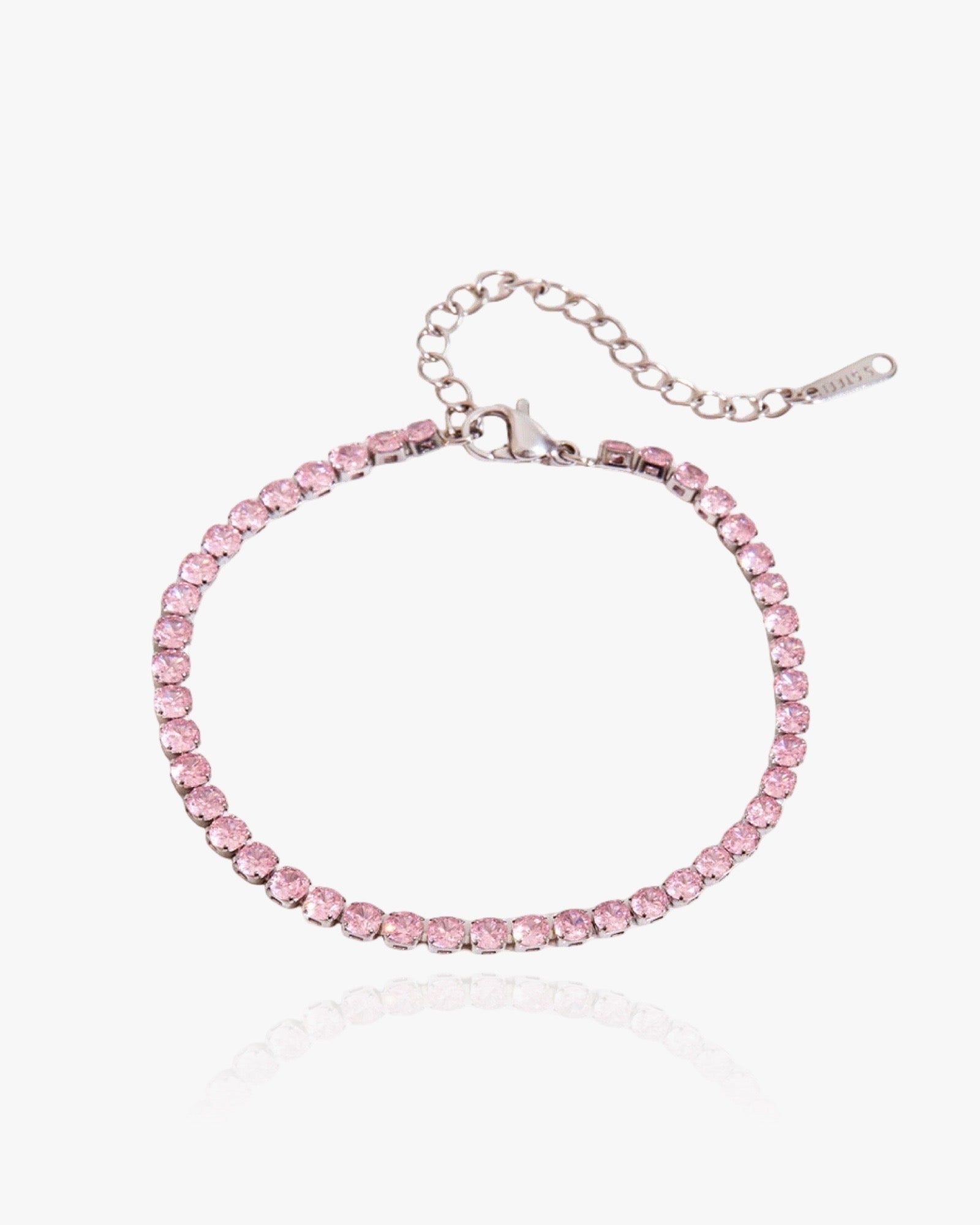 Pink Tennisarmband