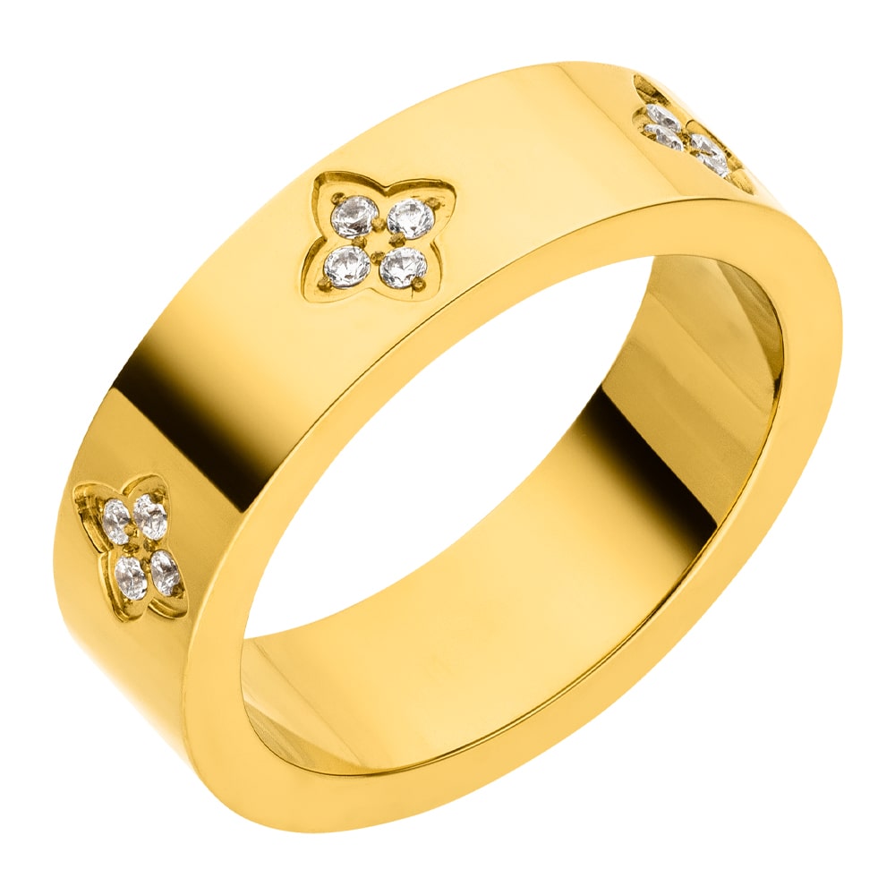 Clover Stone Ring