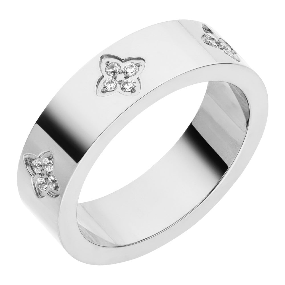 Clover Stone Ring