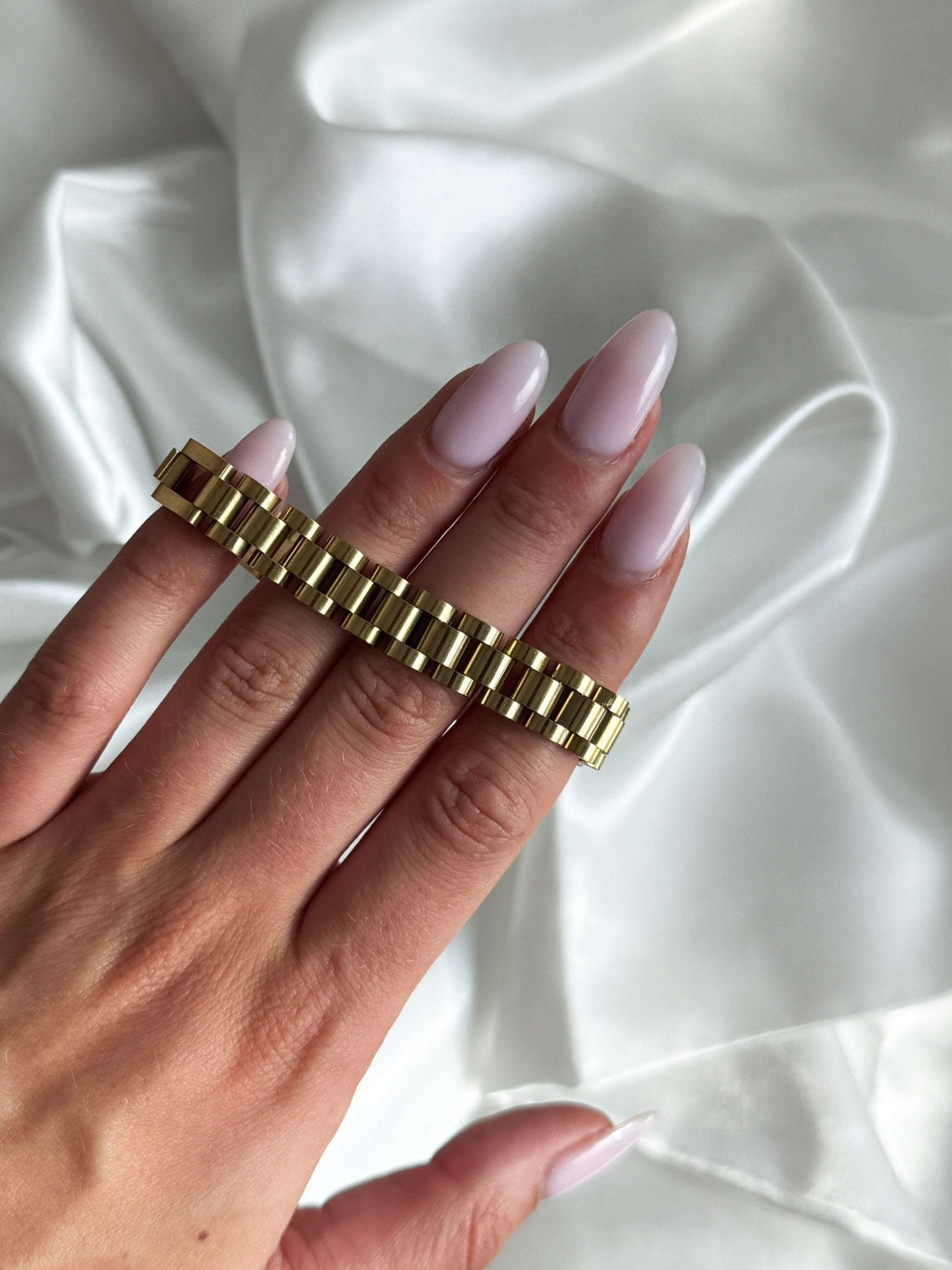 Iconic Link Chain & Cuff Bracelet Set