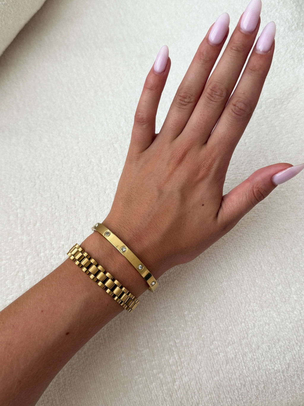 Iconic Link Chain & Cuff Bracelet Set